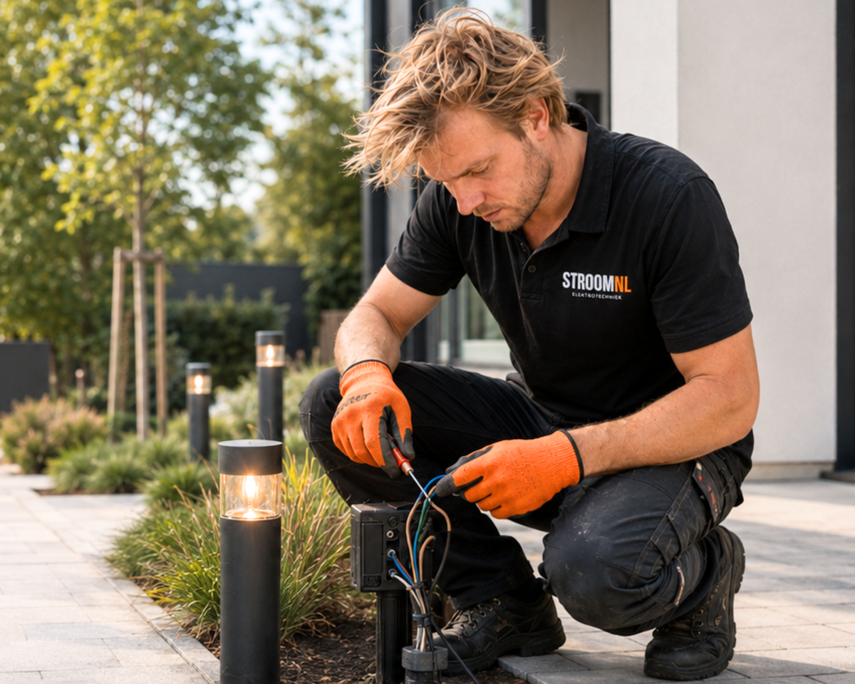 StroomNL elektricien aan het werk