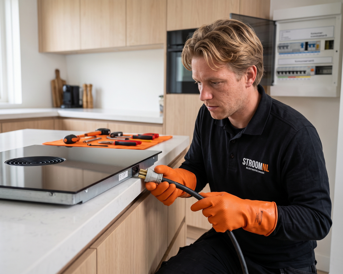 StroomNL elektricien aan het werk
