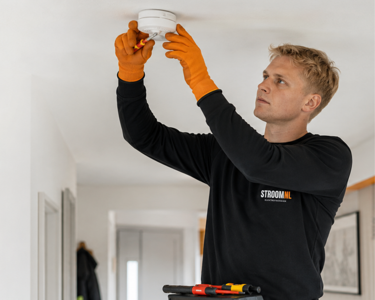 StroomNL elektricien aan het werk
