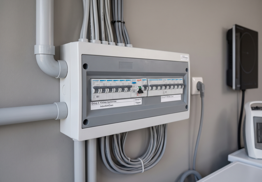 Elektrische installatie met automaat bij regelmatig uitvallende stroom